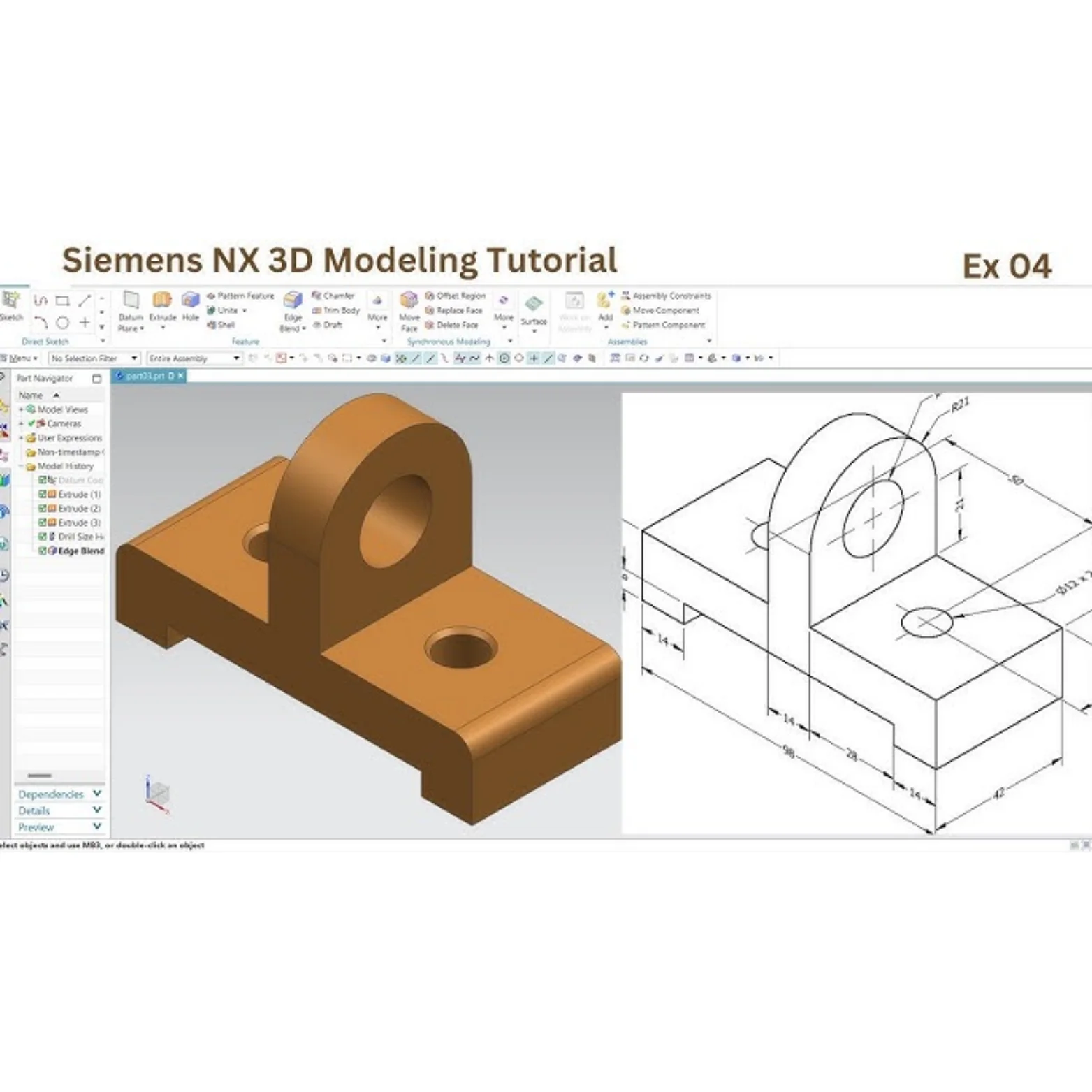 Online Classes for Reverse Engineering Using NX Software Institute, Online Classes for Reverse Engineering Using NX Software - Krisha Cad & Cam Academy
