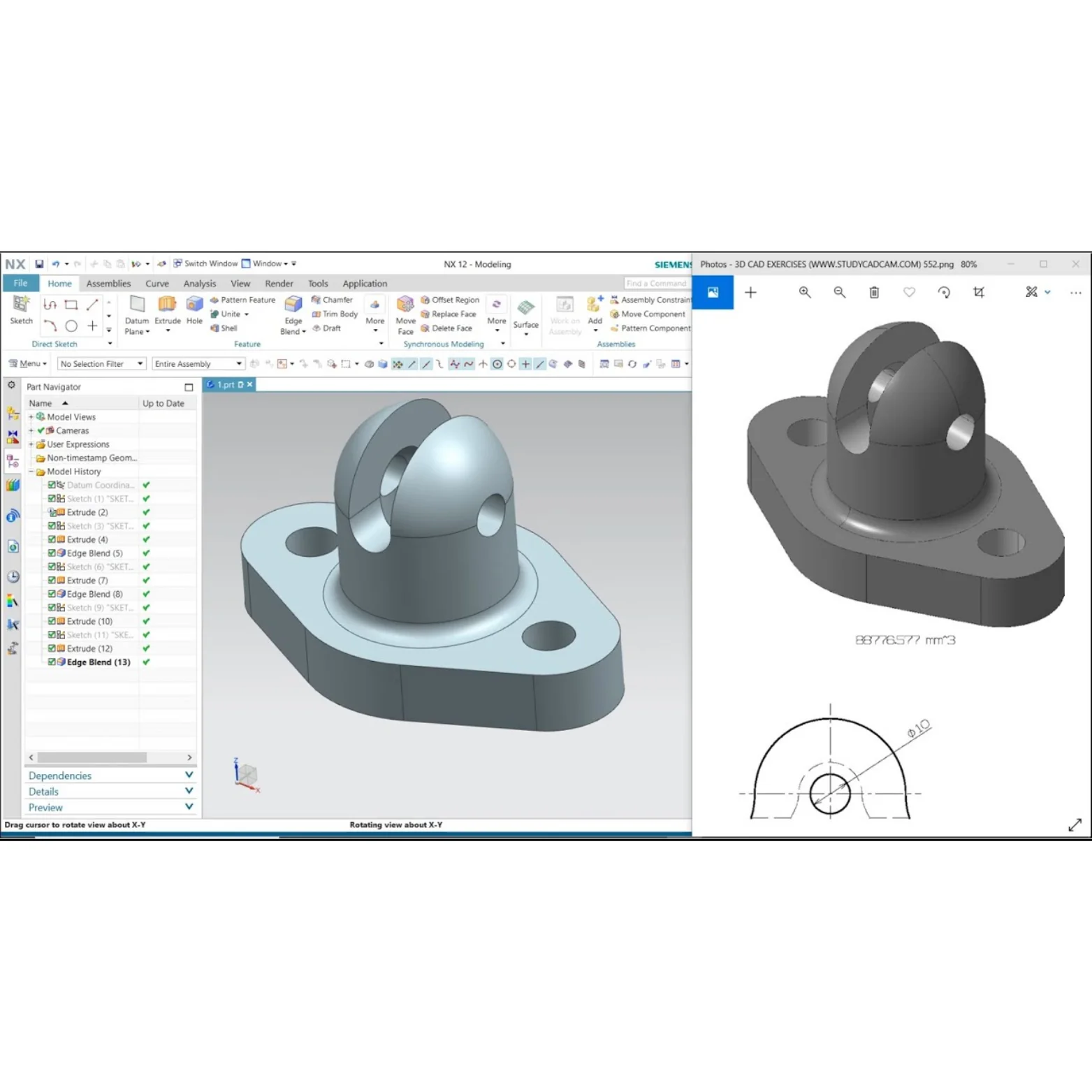 Online Classes for Reverse Engineering Using NX Software Institute, Online Classes for Reverse Engineering Using NX Software - Krisha Cad & Cam Academy