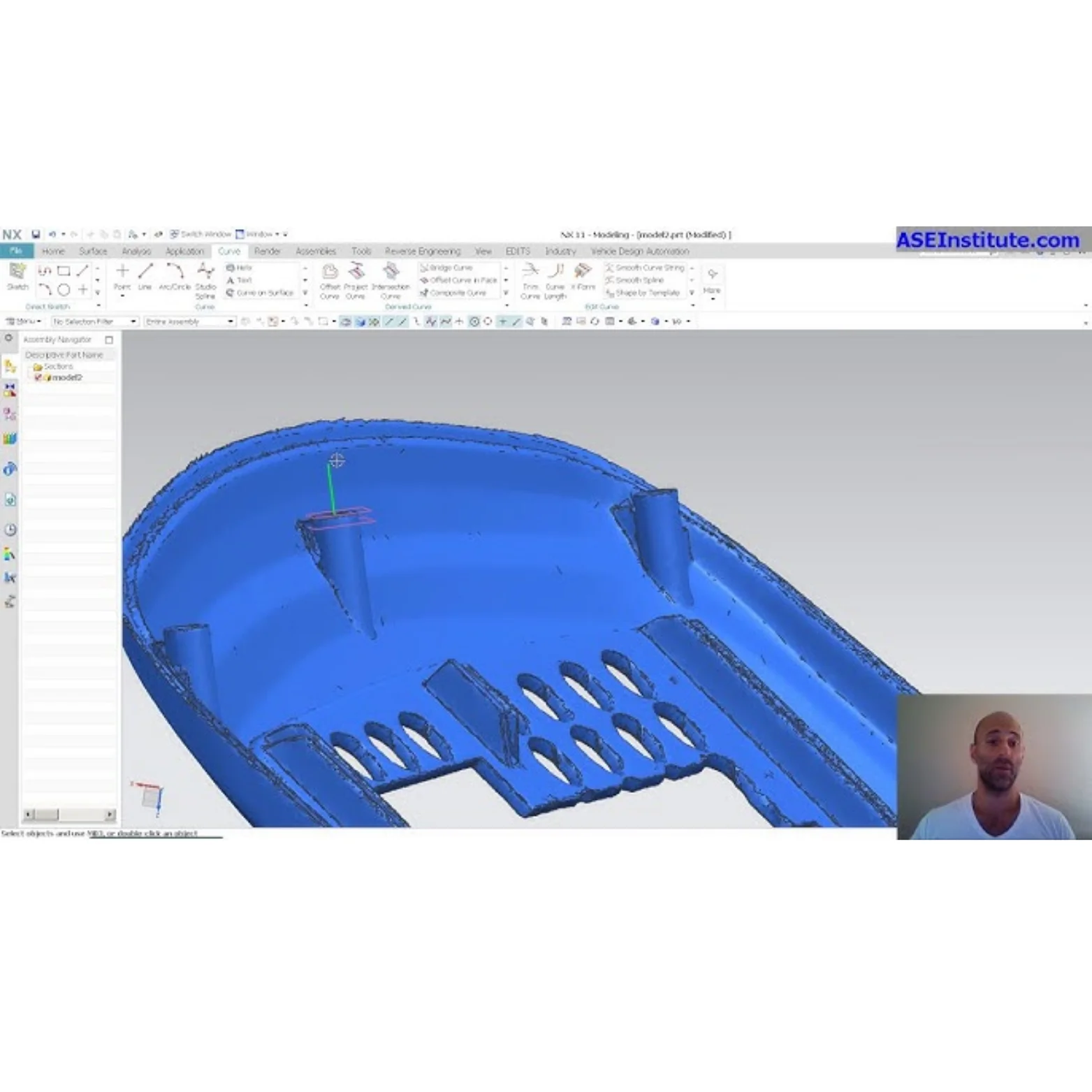 NX Reverse Engineering Institute, NX Reverse Engineering - Krisha Cad & Cam Academy